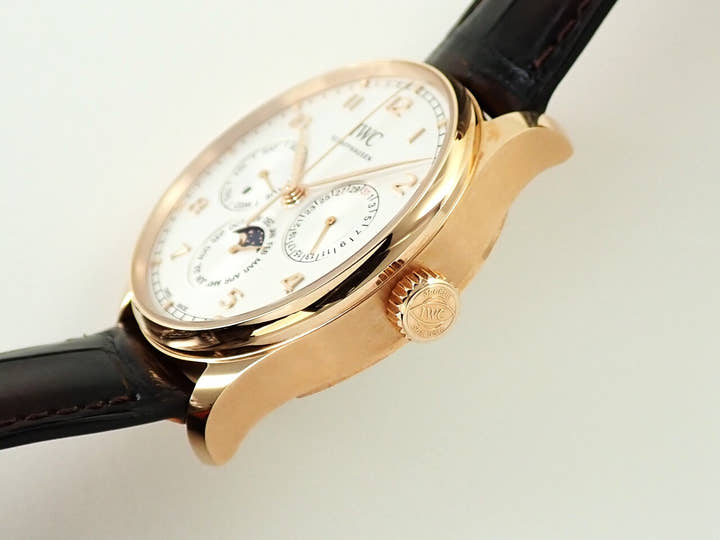 IWC ポルトギーゼ パーペチュアル カレンダー Ref.IW344202 シルバー文字盤 美中古 XA630333