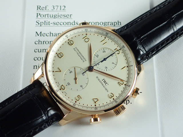 IWC ポルトギーゼ Ref.IW371203 シルバー文字盤 中古 portuguese-2