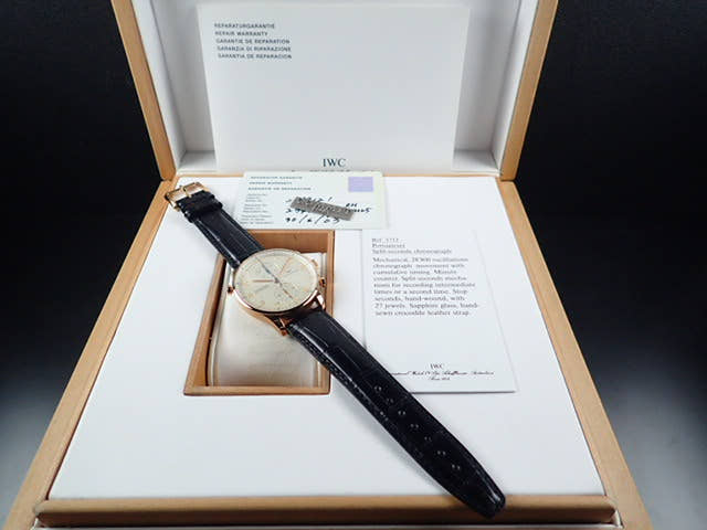 IWC ポルトギーゼ Ref.IW371203 シルバー文字盤 中古 portuguese-2