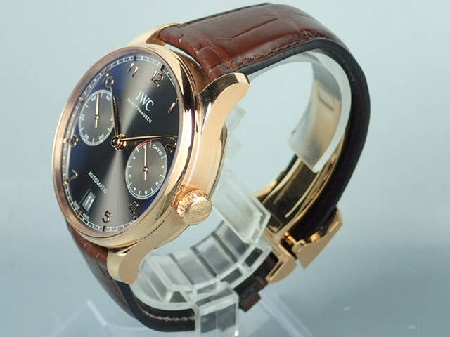 IWC ポルトギーゼ Ref.IW500702 スレート文字盤 中古 portuguese-4