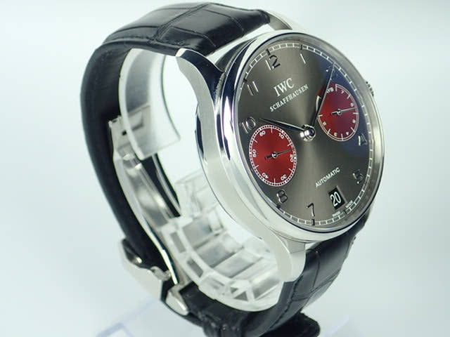 IWC ポルトギーゼ Ref.IW500126 グレー文字盤 中古 portuguese-3