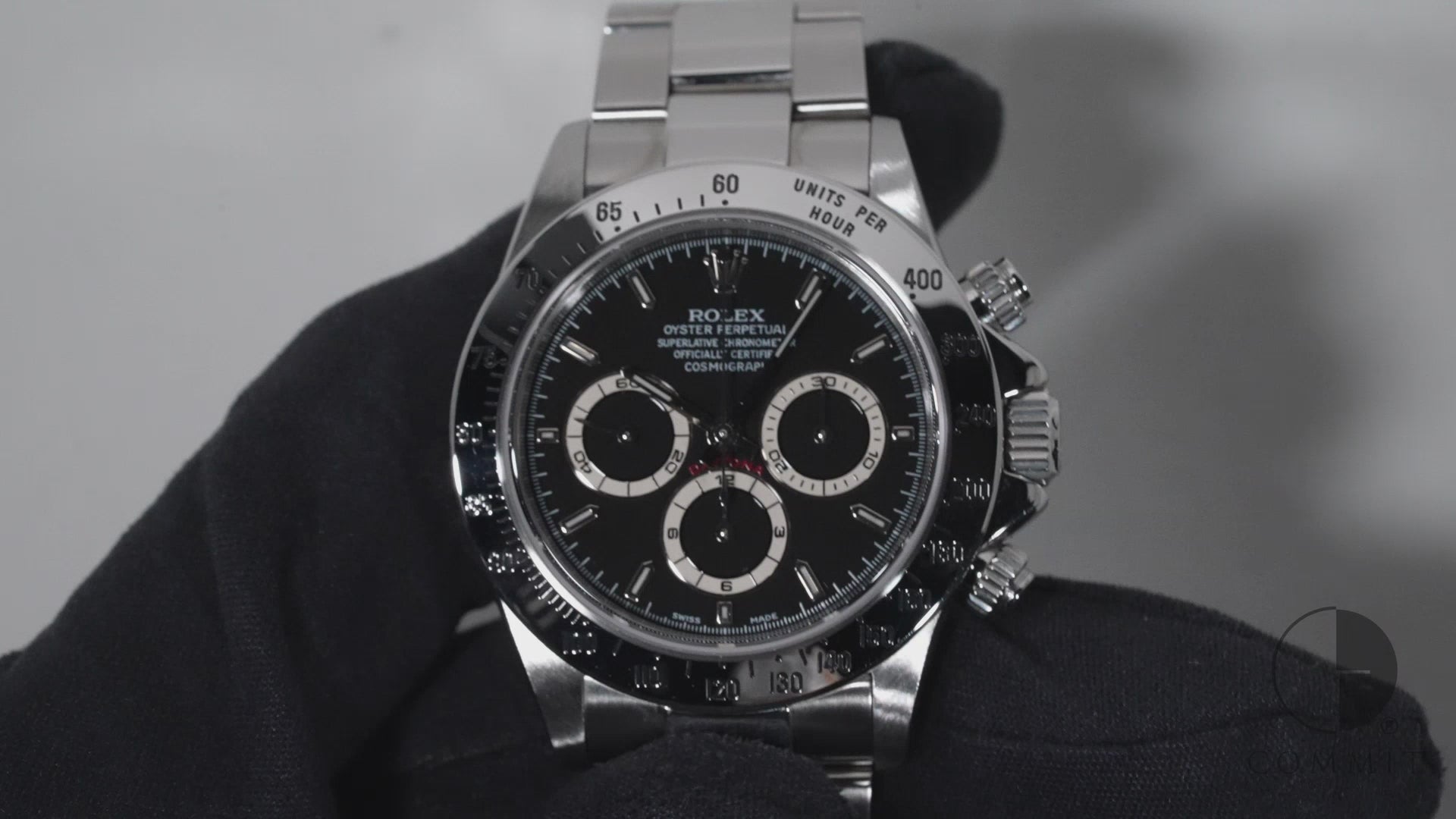 ロレックス デイトナ エルプリメロ Ref.16520 SS ブラック文字盤 中古 6ovrt5b7