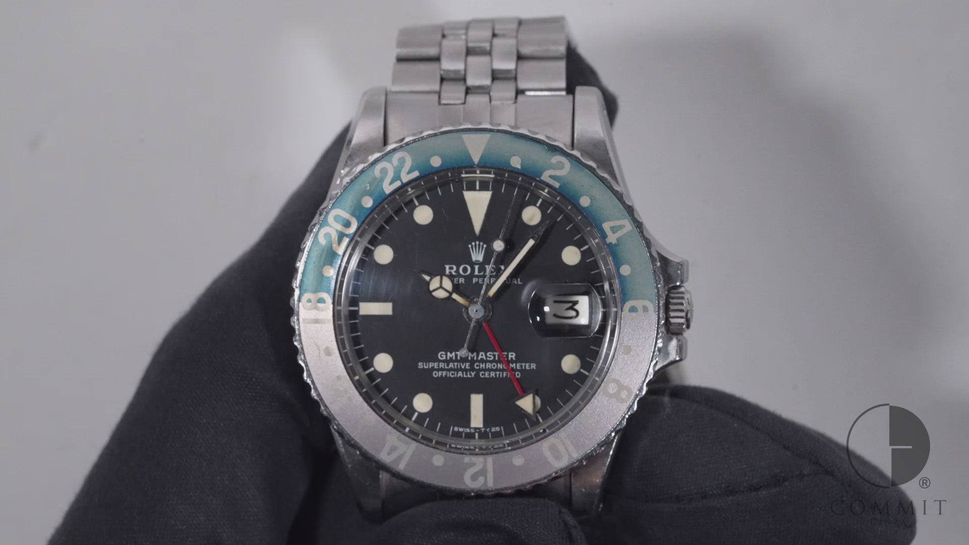 ロレックス GMTマスター Ref.1675 SS ブラック文字盤 中古 4bvy8qg5