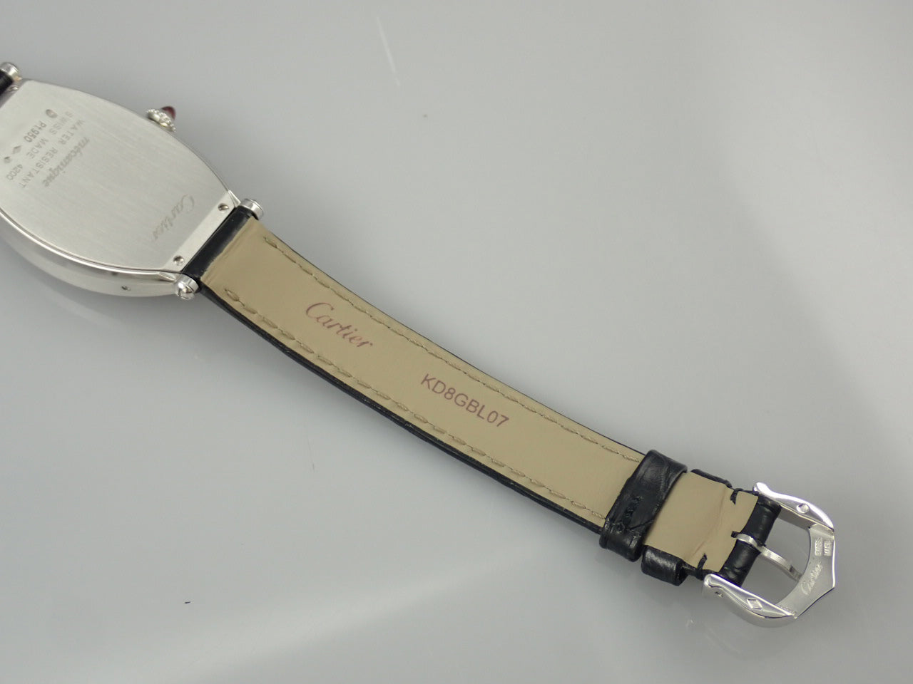 Cartier Tonneau Watch &lt;Warranty, Box, etc.&gt; Cartier Tonneau