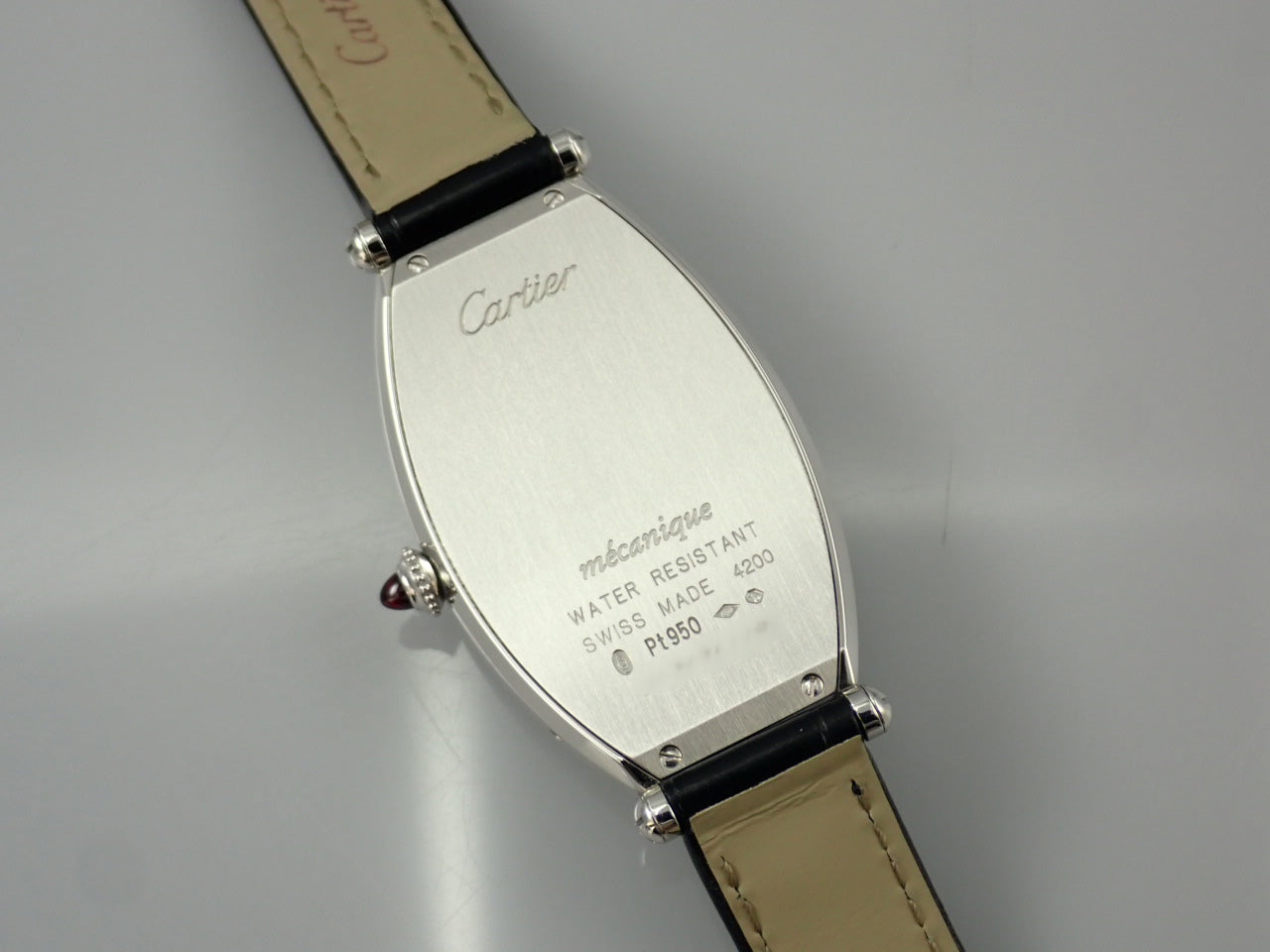 Cartier Tonneau Watch &lt;Warranty, Box, etc.&gt; Cartier Tonneau