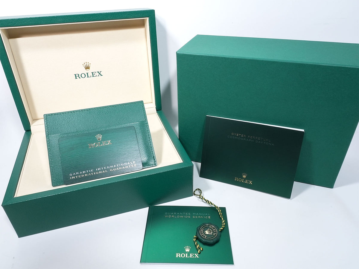 Rolex Daytona Ref.126508 Yellow Gold Green Dial Unused qzr2p8s6