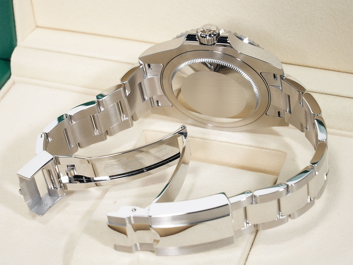 Rolex GMT-Master II Ref. 126710GRNR Stainless Steel Black Dial Oyster Bracelet Unworn r6utfzzj