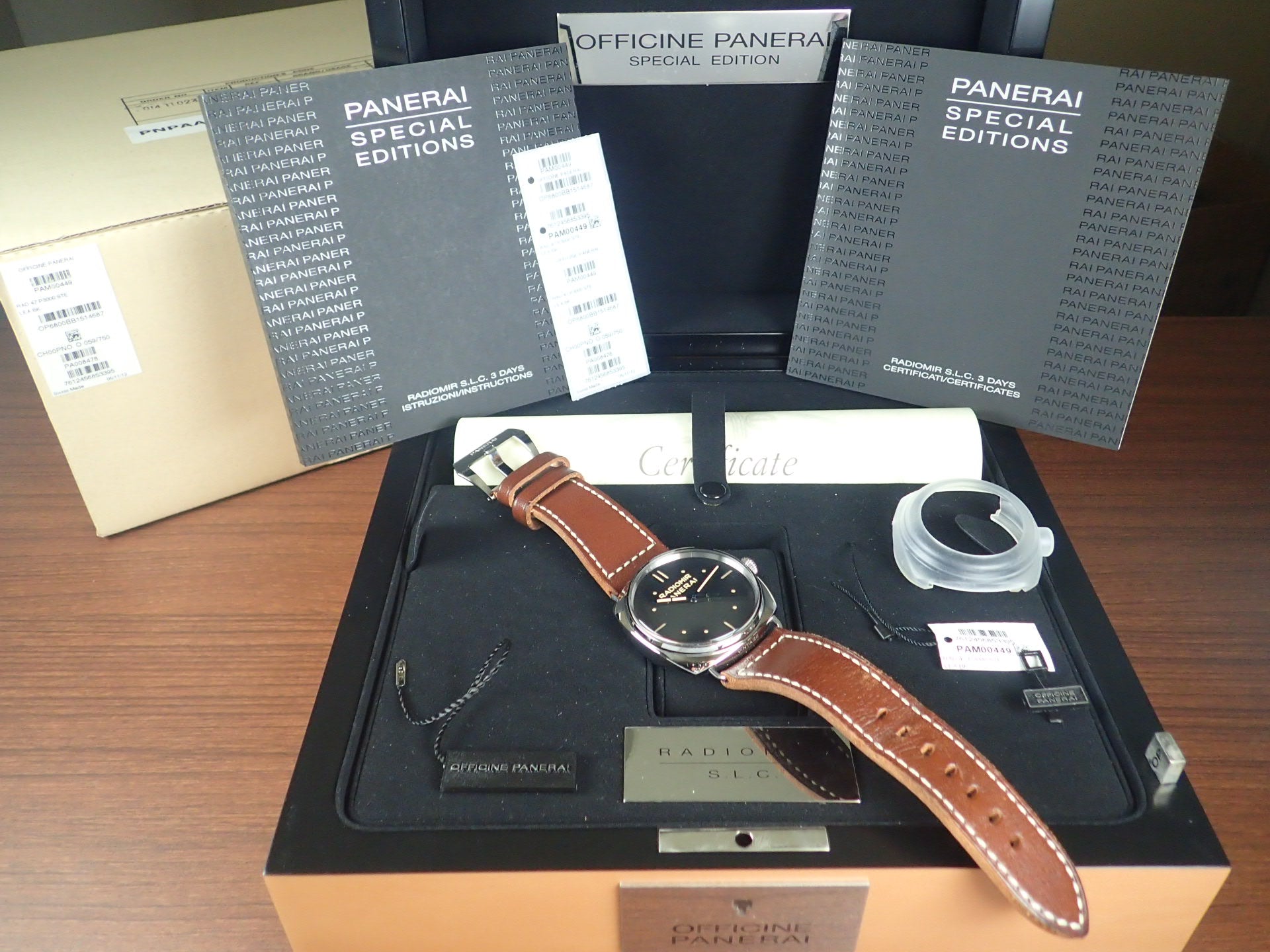 Panerai Radiomir SLC 3 Days 47mm Boutique Limited Edition Ref.PAM00449