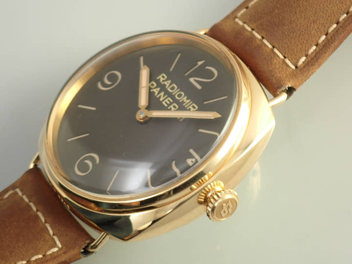 Panerai Radiomir 3 Days Oro Rossa Ref.PAM00379 Brown Dial Used 54S6P6U5