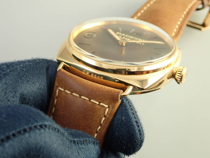 Panerai Radiomir 3 Days Oro Rossa Ref.PAM00379 Brown Dial Used 54S6P6U5