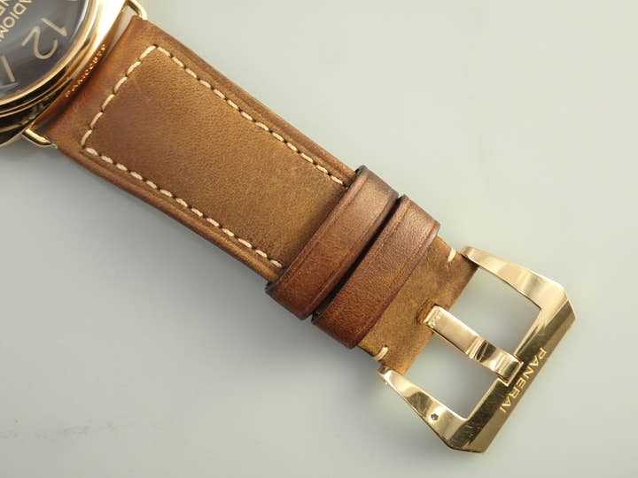Panerai Radiomir 3 Days Oro Rossa Ref.PAM00379 Brown Dial Used 54S6P6U5