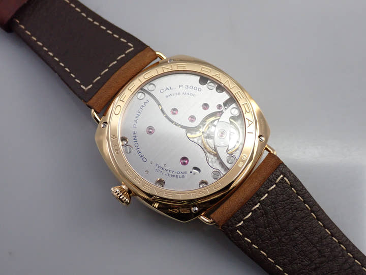 Panerai Radiomir 3 Days Oro Rossa Ref.PAM00379 Brown Dial Used 54S6P6U5