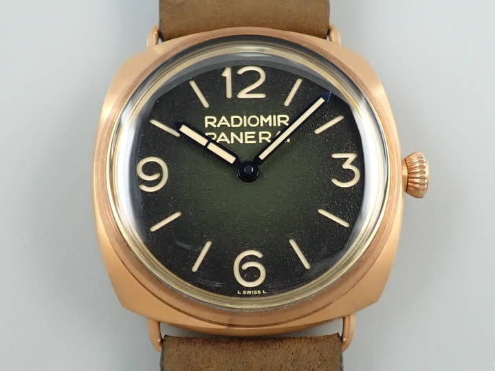 パネライ ラジオミール ブロンゾ Ref.PAM00760 グリーン文字盤 未使用 71796ZHH
