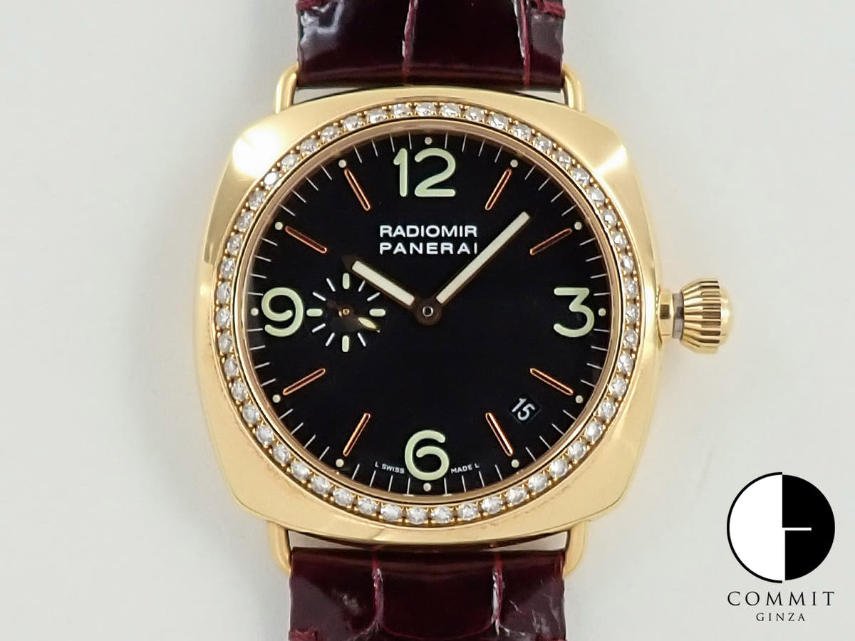 パネライ ラジオミール Ref.PAM00138 ブラック文字盤 中古 8MYFCVKM