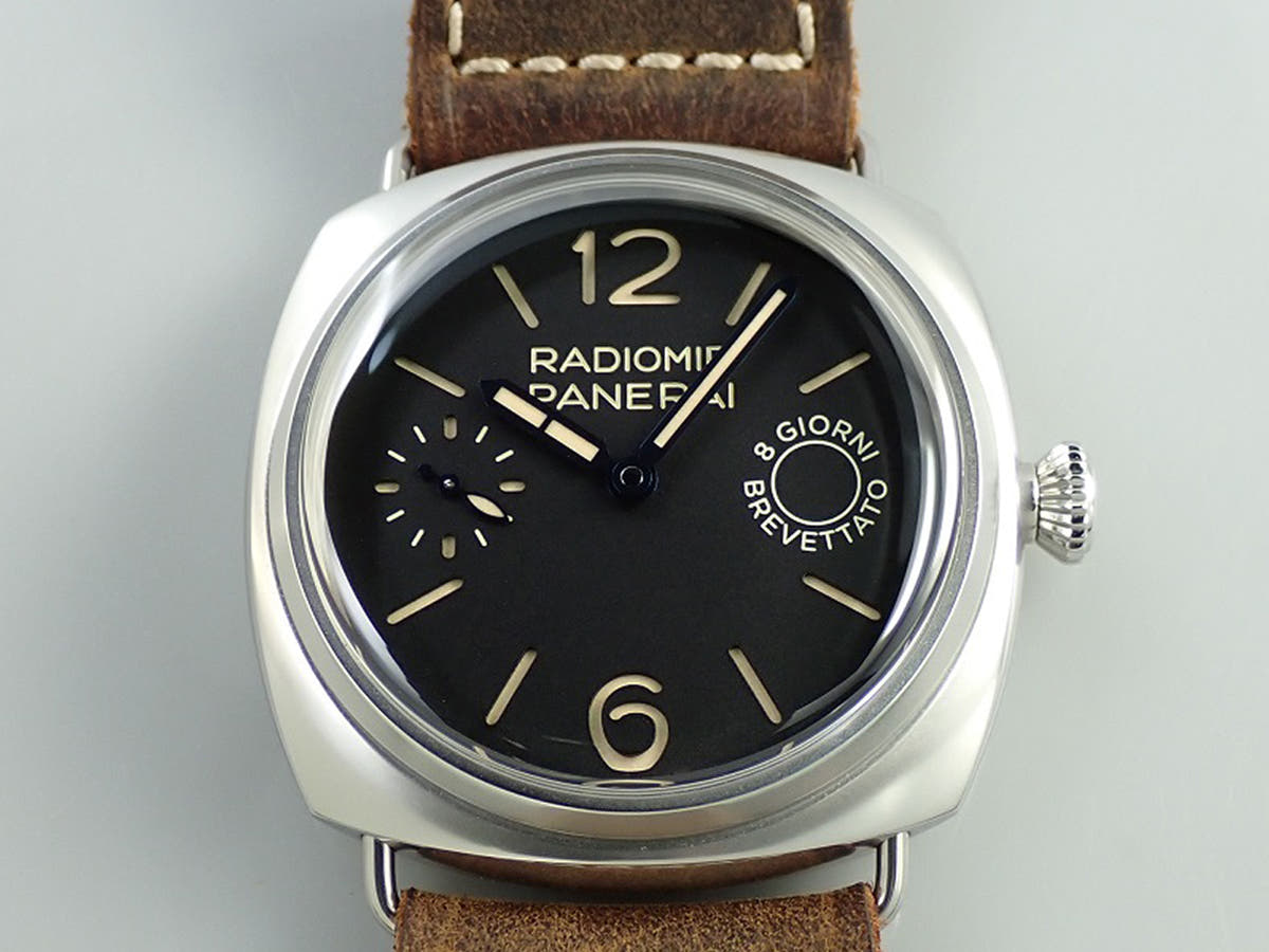 パネライ ラジオミール 8デイズ Ref.PAM00992 ブラック文字盤 極美品 3XYC8039