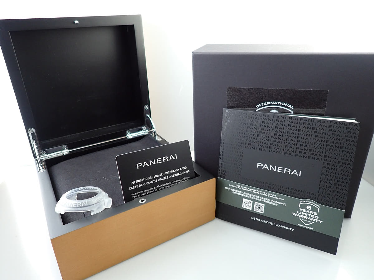 パネライ ラジオミール 8デイズ Ref.PAM00992 ブラック文字盤 極美品 3XYC8039
