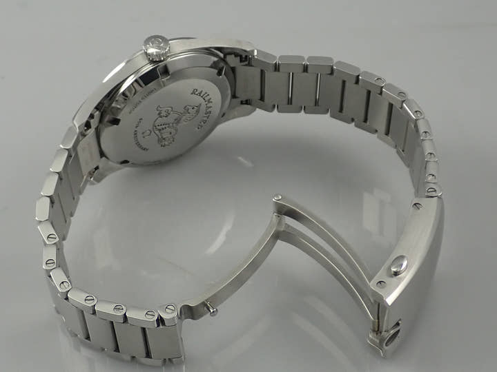 オメガ レイルマスター 1957 トリロジー Ref.220.10.38.20.01.002 ブラック文字盤 美品 092L49HM