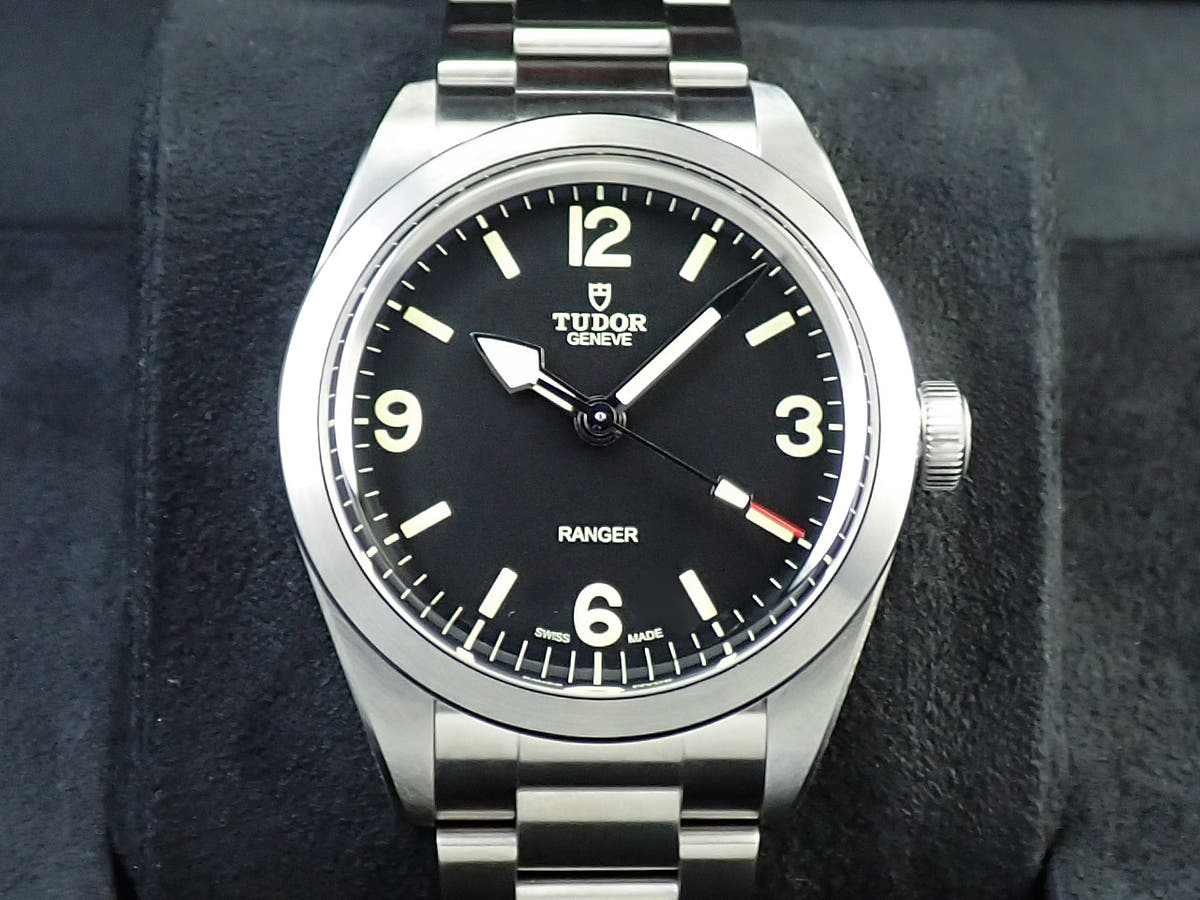 チューダー(チュードル) レンジャー Ref.79950 ブラック文字盤 極美品 74U73M48