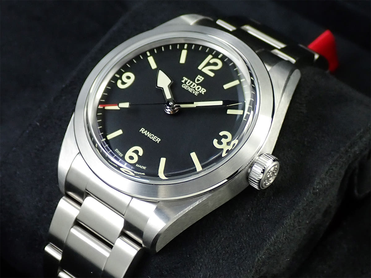 チューダー(チュードル) レンジャー Ref.79950 ブラック文字盤 極美品 74U73M48