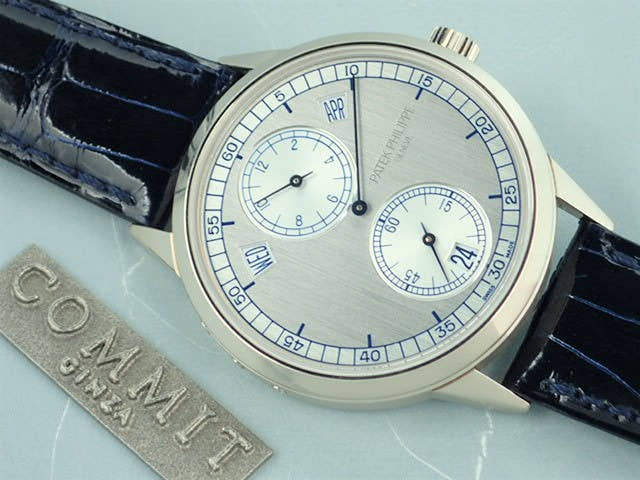 パテックフィリップ アニュアルカレンダー Ref.5235G-001 シルバー文字盤 中古 regulator-3