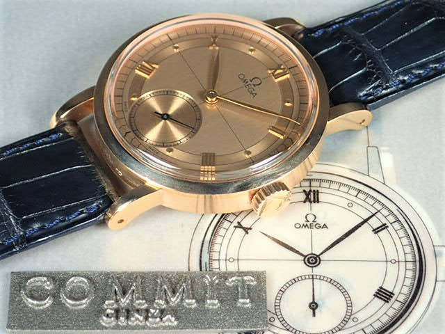 オメガ ルネッサンス1894 Ref.5950.30.03 ゴールド文字盤 中古 renaissance