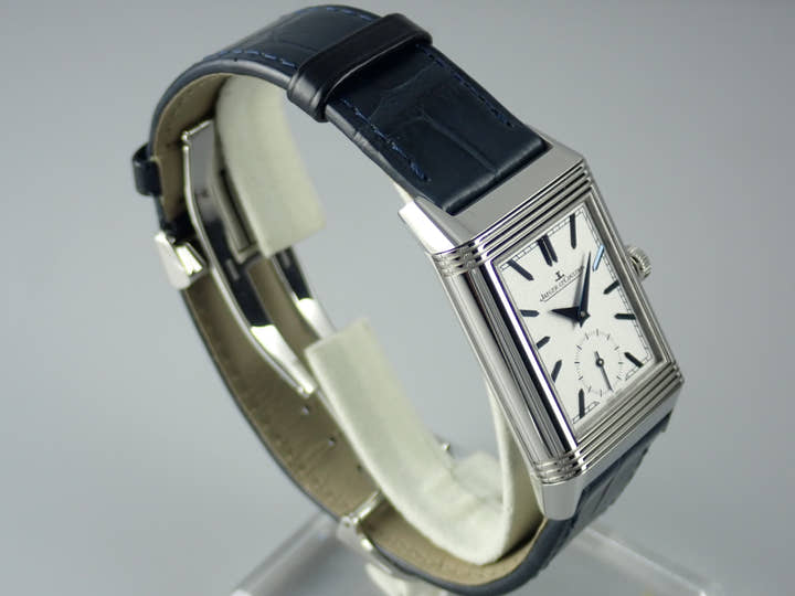 ジャガールクルト レベルソ Ref.Q3908420 シルバー/ブルー文字盤 中古 reverso-11