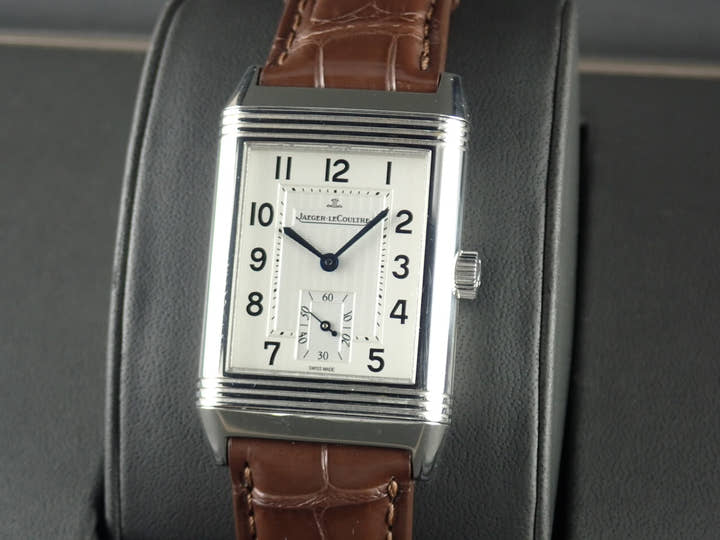 ジャガールクルト ビッグレベルソ Ref.Q2708410 シルバー/アラビア文字盤 中古 reverso-12