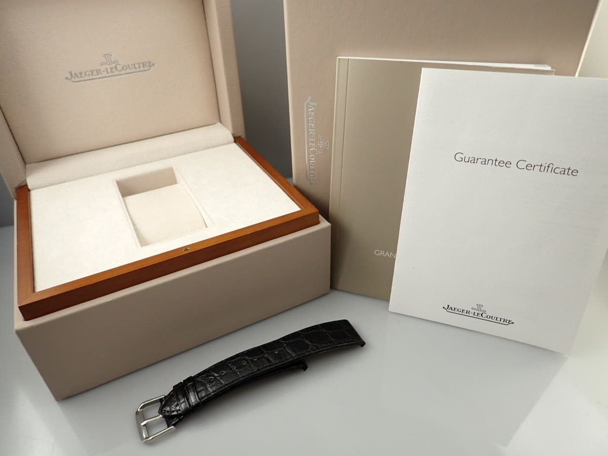 Jaeger-LeCoultre Grand Reverso Ultra Thin Ref.Q2788570 Black Dial Used 22L0725A