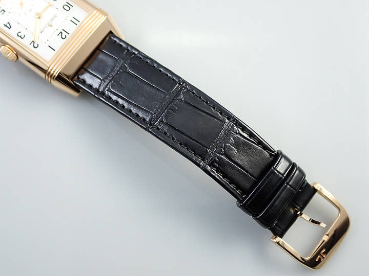 ジャガールクルト レベルソ クラシック デュオ スモールセコンド Ref.Q3842520 シルバーグレー文字盤 美品 227RMUAZ