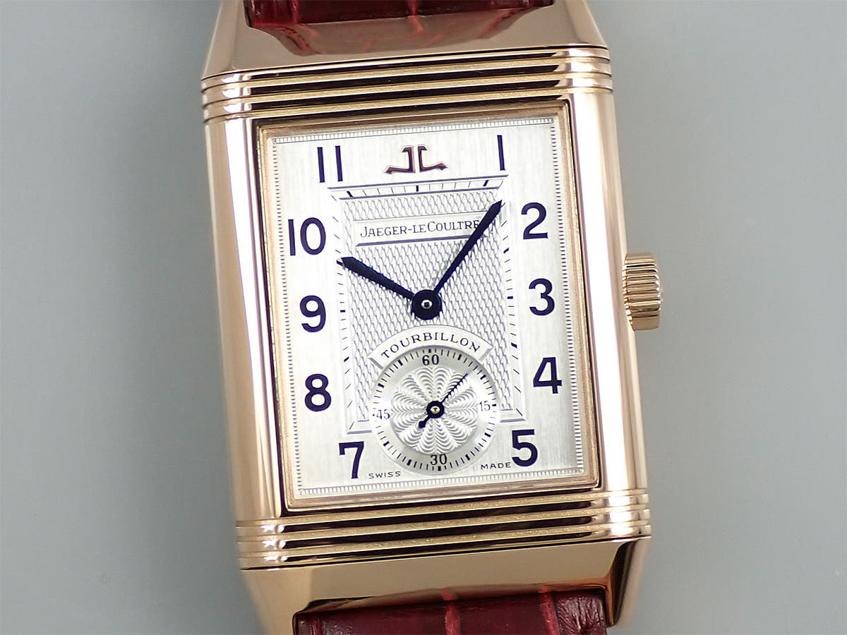 Jaeger-LeCoultre Reverso Tourbillon Ref.270.2.68 Silver Dial Good Condition L0L13ZH4