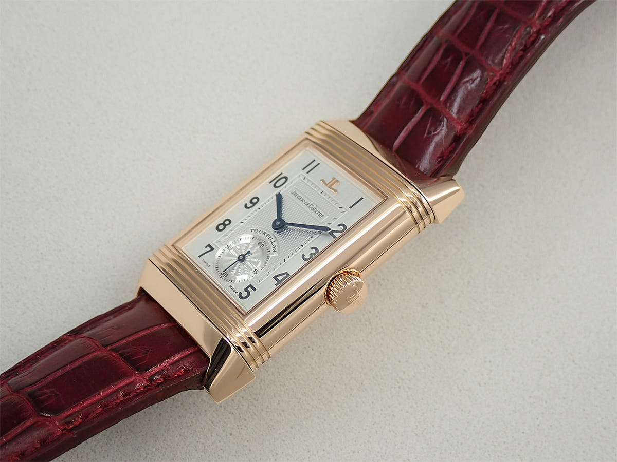 Jaeger-LeCoultre Reverso Tourbillon Ref.270.2.68 Silver Dial Good Condition L0L13ZH4