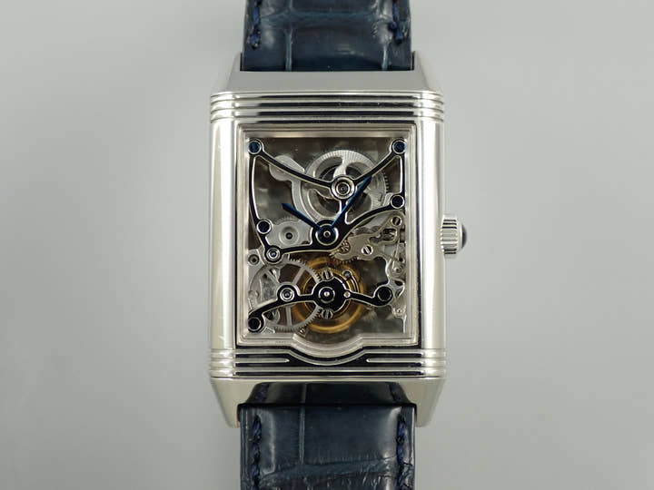 ジャガールクルト レベルソ トゥールビヨン Ref.270.6.48 スケルトン文字盤 中古 455ATSAH