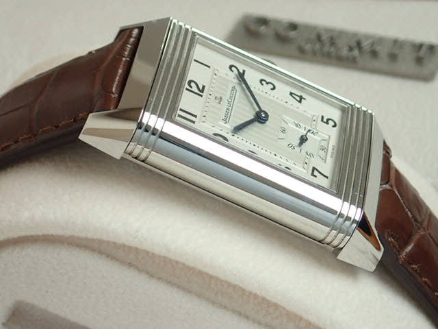ジャガールクルト ビッグ Ref.270.840.622B（270.8.62） シルバー文字盤 中古 reverso-4