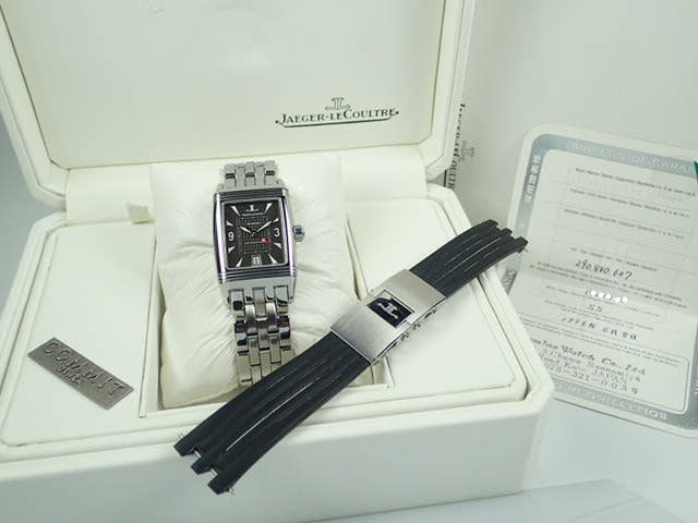 ジャガールクルト レベルソ Ref.290.880.607 ブラック文字盤 中古 reverso-8