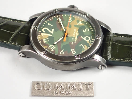 Ralph Lauren RL67 Ref.RLR0220711 Camouflage dial Used RL67