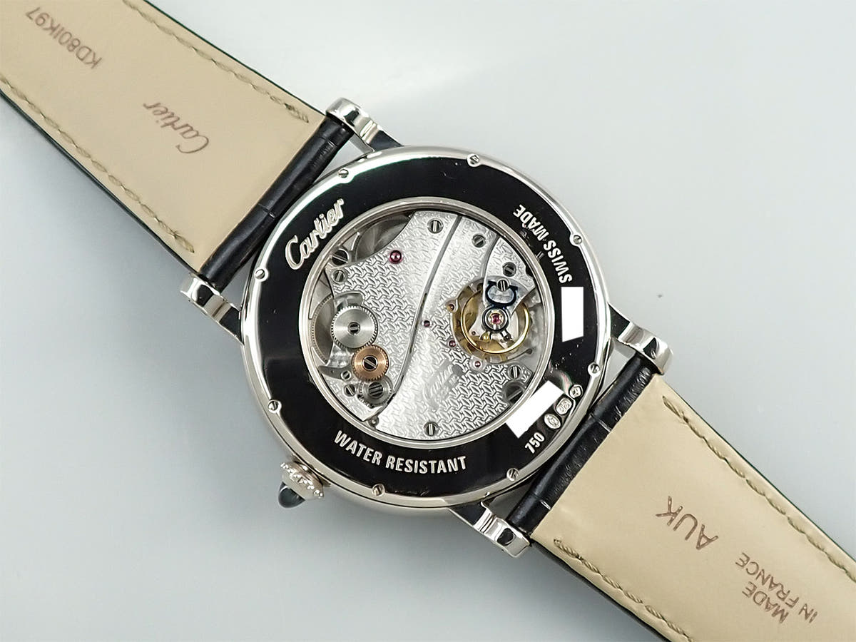カルティエ ロトンド ラージデイト CPCP Ref.W1550751 シルバー文字盤 美品 2U690PJJ