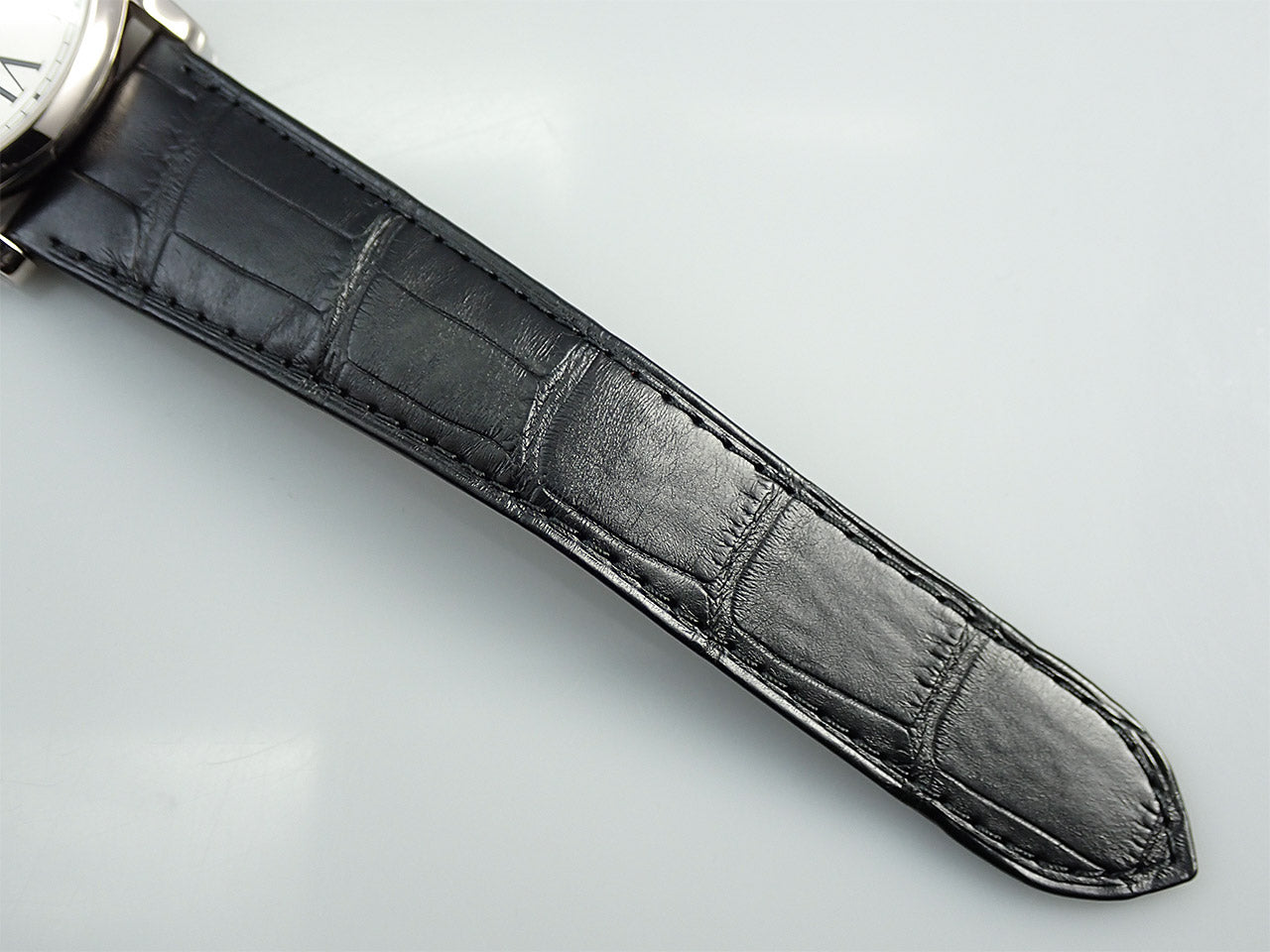 カルティエ ロトンド ラージデイト CPCP W1550751 シルバー 美品