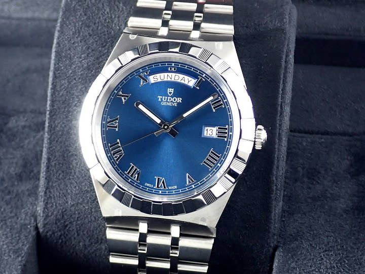 チューダー(チュードル) ロイヤル Ref.28600 ブルー文字盤 未使用 royal