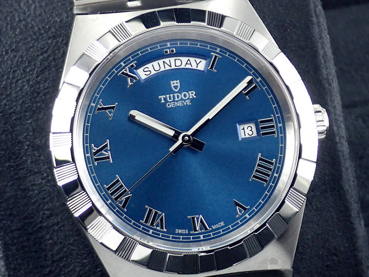 チューダー(チュードル) ロイヤル Ref.28600 ブルー文字盤 未使用 royal