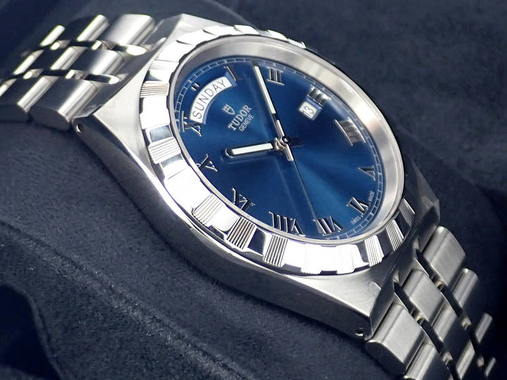 チューダー(チュードル) ロイヤル Ref.28600 ブルー文字盤 未使用 royal