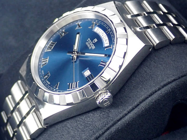 チューダー(チュードル) ロイヤル Ref.28600 ブルー文字盤 未使用 royal