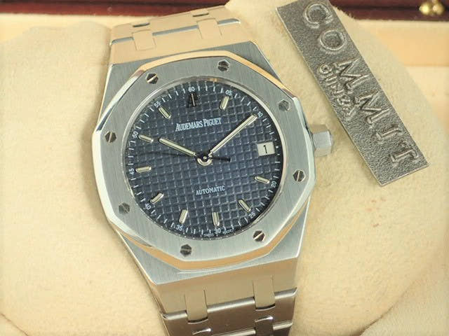 オーデマピゲ ロイヤルオーク Ref.14790ST.OO.0789ST.09 ダークグレー文字盤 美品 royal-oak-100
