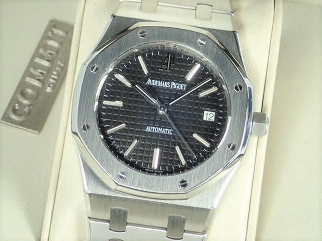 オーデマピゲ ロイヤルオーク Ref.15300ST.OO.1220ST.03 ブラック文字盤 中古 royal-oak-109