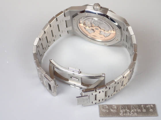 オーデマピゲ ロイヤルオーク Ref.15202ST.OO.1240ST.01 ブルー文字盤 中古 royal-oak-10