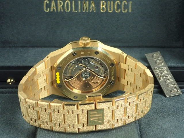 Audemars Piguet Royal Oak Frosted Gold Carolina Bucci