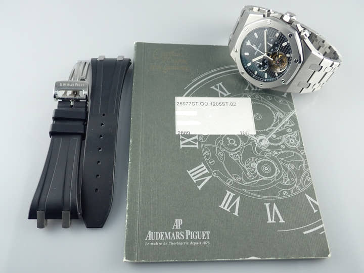 オーデマピゲ ロイヤルオーク Ref.25977ST.OO.1205ST.02 ブラック文字盤 中古 royal-oak-143