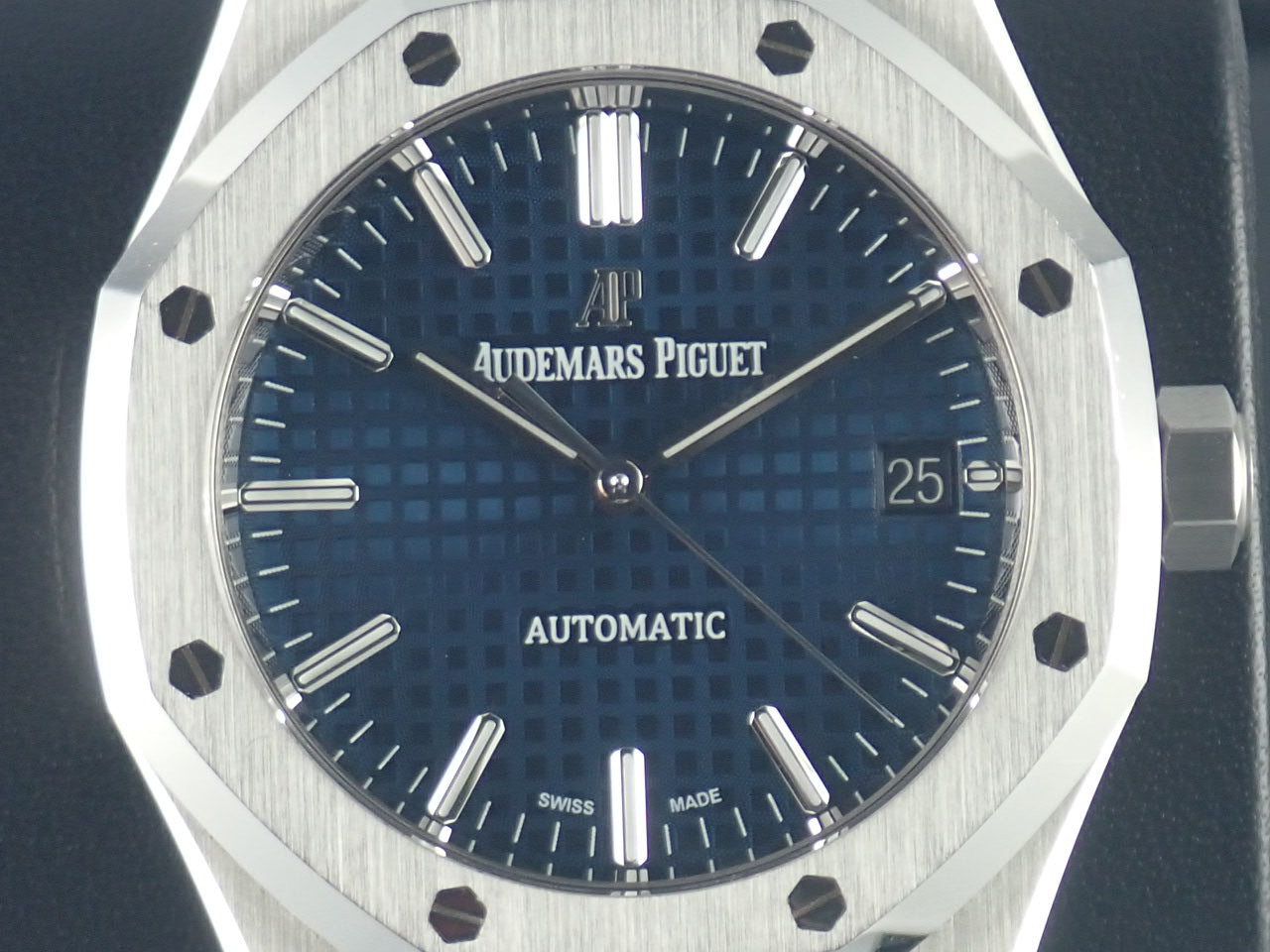 Audemars Piguet Royal Oak Blue Dial S/S &lt;Warranty, Box, etc.&gt;