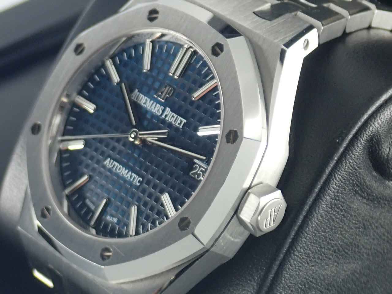 Audemars Piguet Royal Oak Blue Dial S/S &lt;Warranty, Box, etc.&gt;