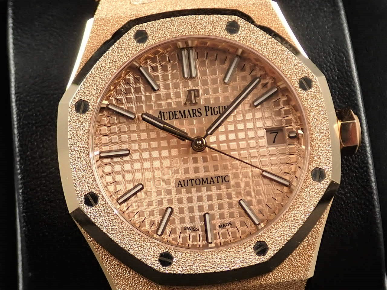 Audemars Piguet Royal Oak Frosted Gold Automatic &lt;Warranty Box and Others&gt;