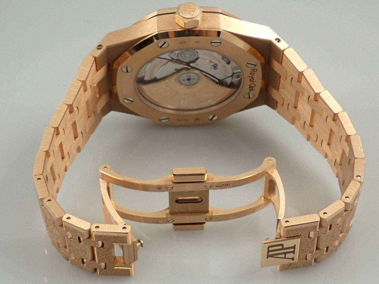 Audemars Piguet Royal Oak Frosted Gold Automatic &lt;Warranty Box and Others&gt;